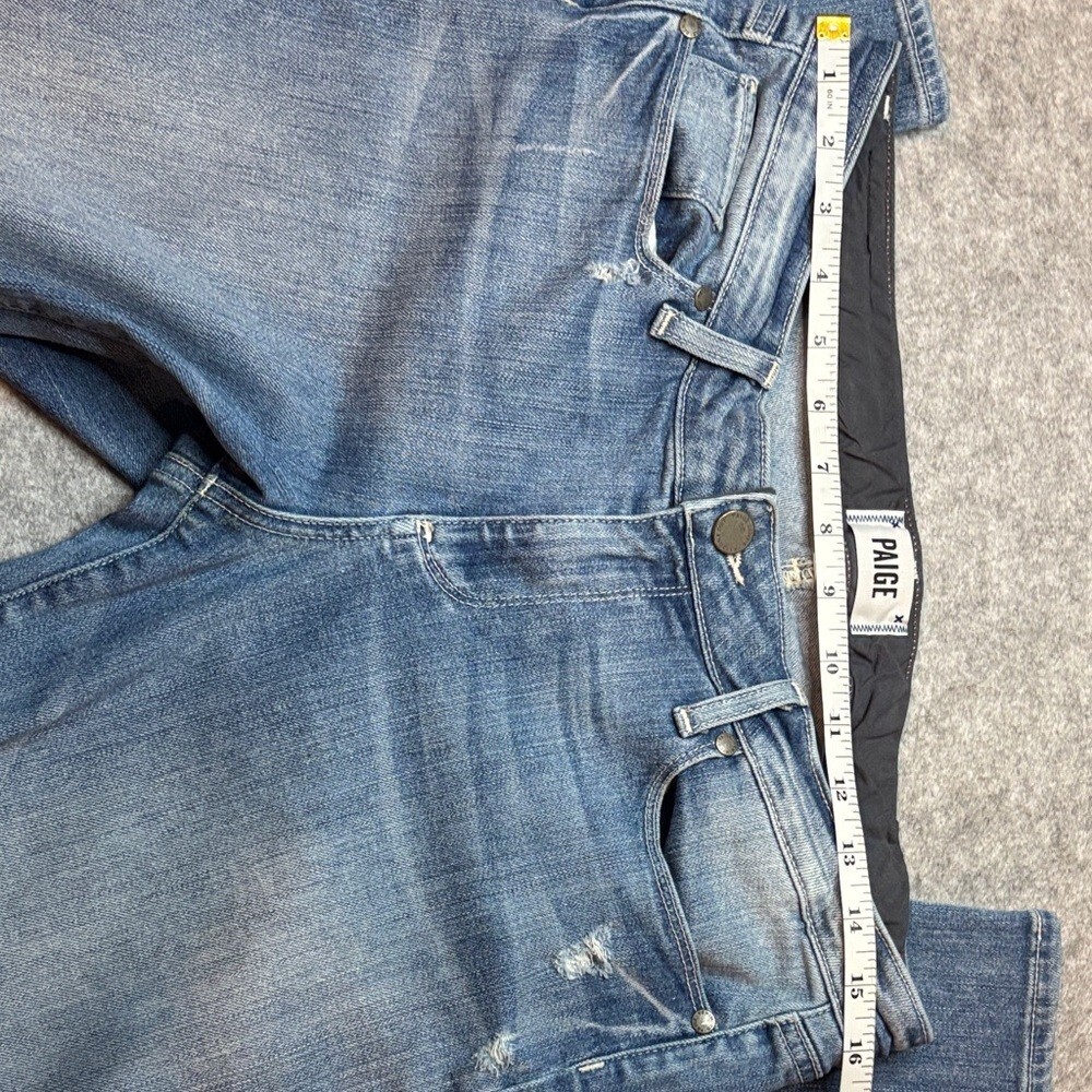 ๐ PAIGE Skyline Ankle Peg Jeans โ Whitley Wash โ Size 31 ๐ - Picture 15 of 15